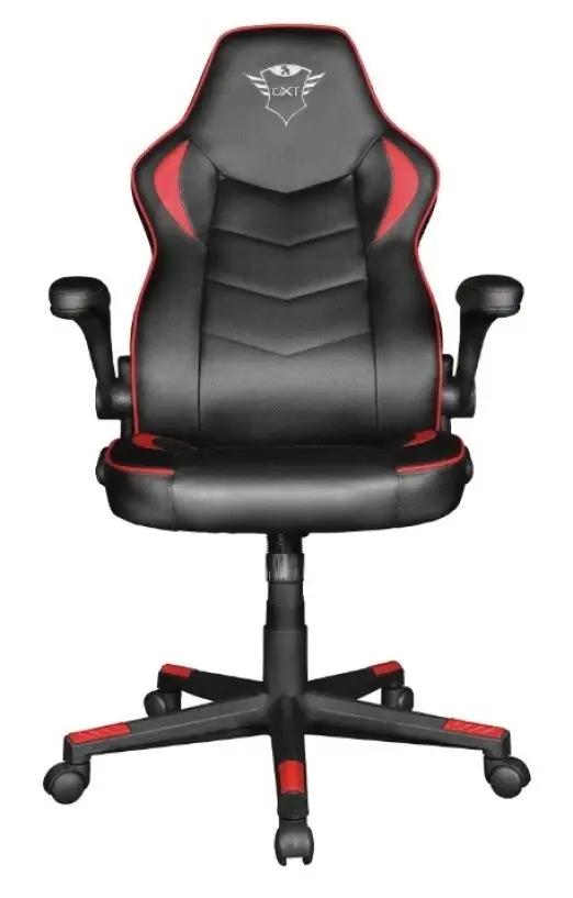 Геймерское кресло Trust GXT 704 Ravy, черный/красный на tehnoparc.md Геймерское кресло Trust GXT 704 Ravy, черный/красный