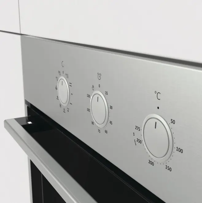 Электрический духовой шкаф Gorenje BO 727 E10X, серебристый/черный на tehnoparc.md Электрический духовой шкаф Gorenje BO 727 E10X, серебристый/черный