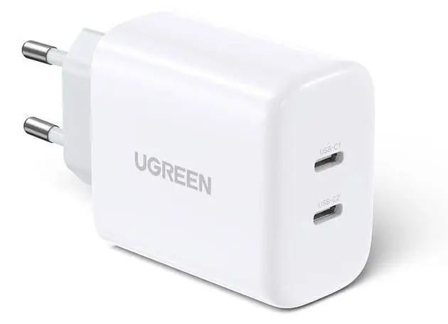 Încărcător Ugreen CD243, alb