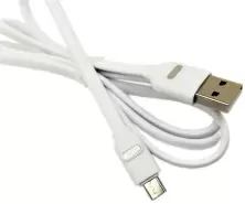 Cablu USB XO Micro-USB Flat NB150, alb