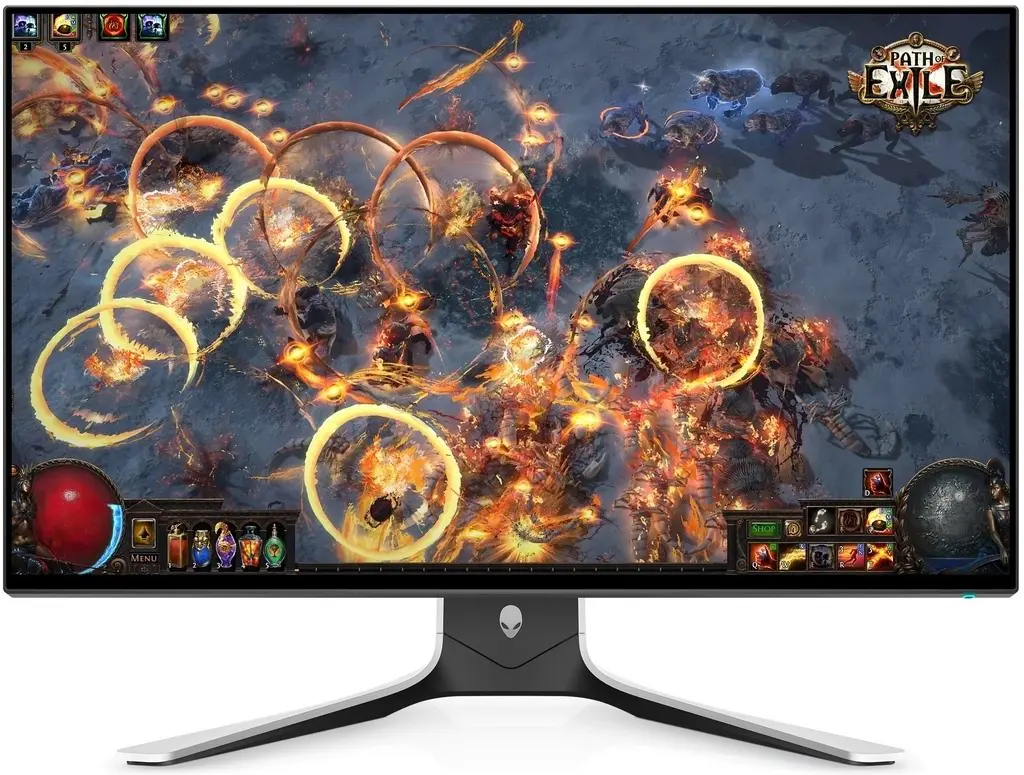 Monitor Dell AW2721D, alb