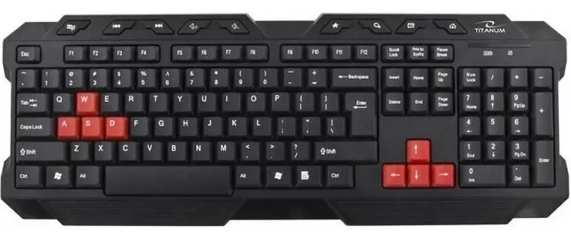 Tastatură Esperanza Titanium Ranger, negru