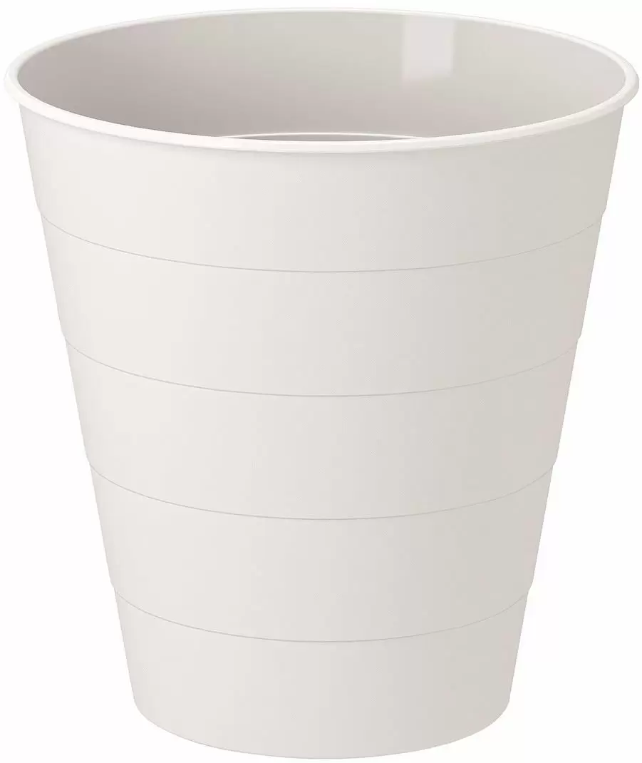 Coș de gunoi IKEA Fniss 10L, alb