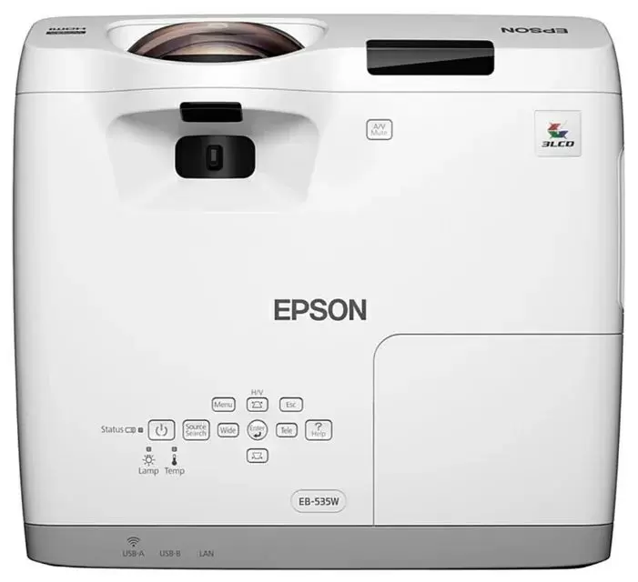Proiector Epson EB-535W, alb