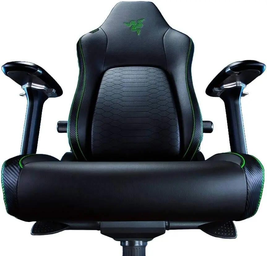 Scaun gaming Razer Iskur V2, negru/verde