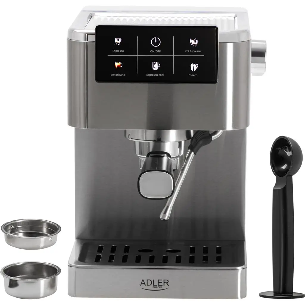 Электрокофеварка Adler AD-4390, нержавеющая сталь