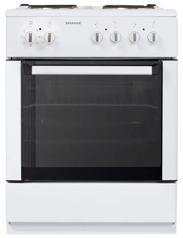 Aragaz electric Snaige FF-6043MXZW, alb