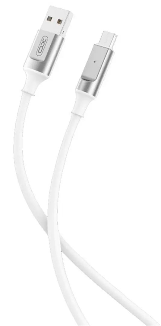 Cablu USB XO NB251 Type-C, alb pe tehnoparc.md Cablu USB XO NB251 Type-C, alb