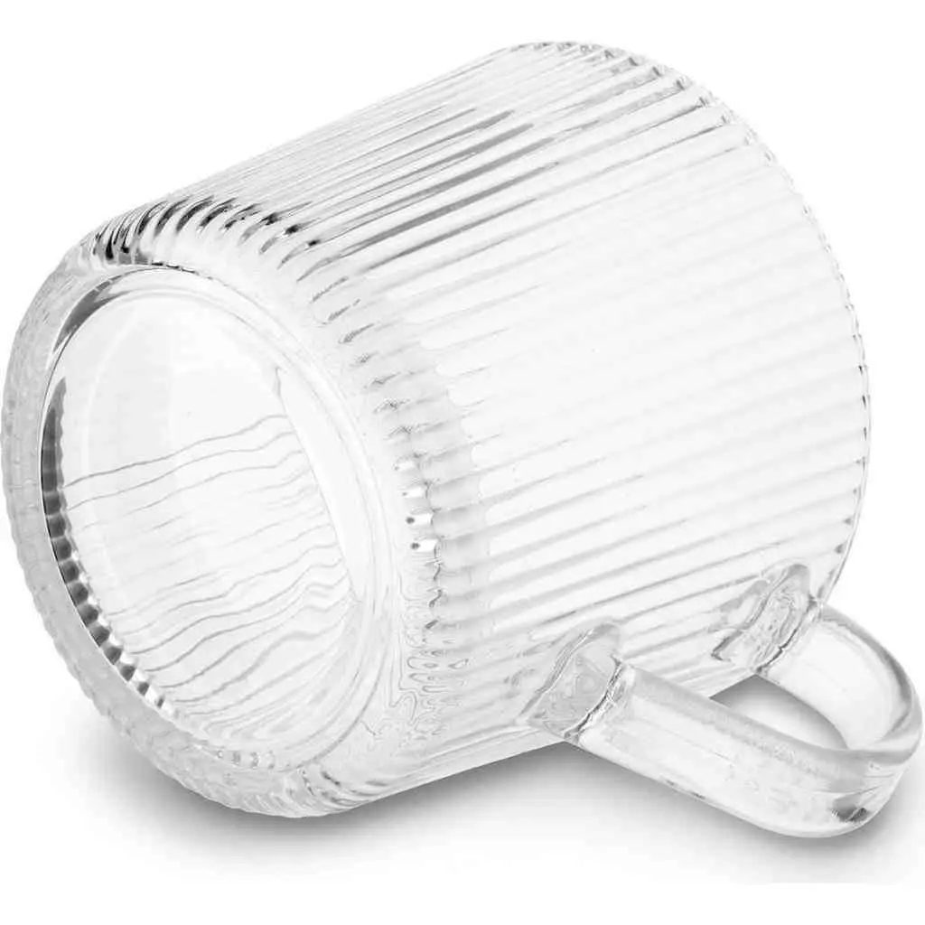 Set de pahare Tadar Sue Paski 400ml 6pcs, transparent