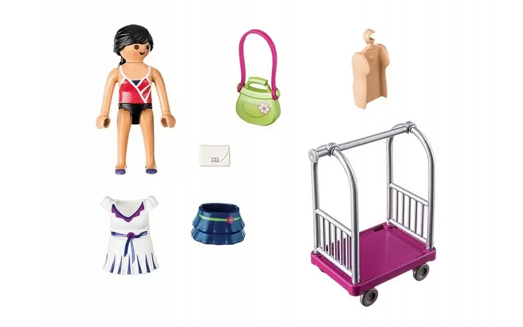 Set jucării Playmobil Model with Clothing Rack