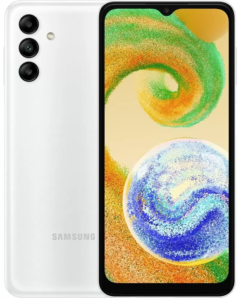 Смартфон Samsung SM-A047 Galaxy A04s 4GB/64GB, белый