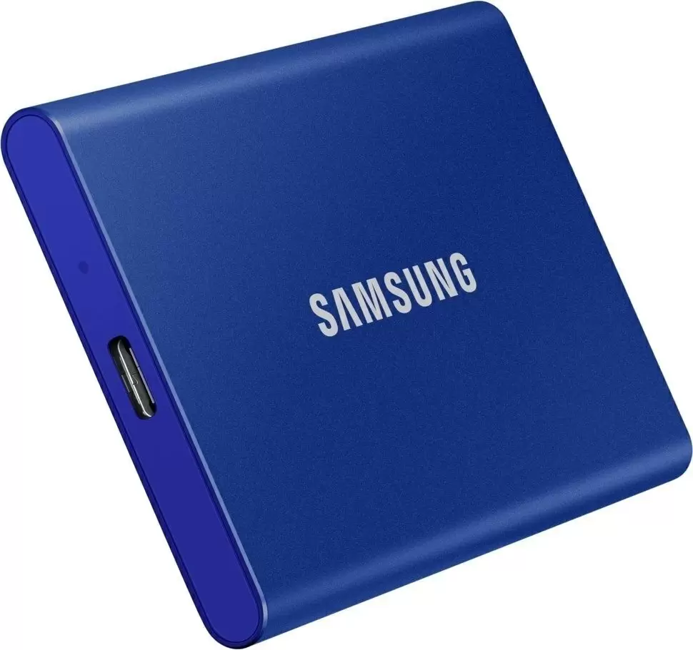 Внешний SSD Samsung Portable T7 2ТБ, синий