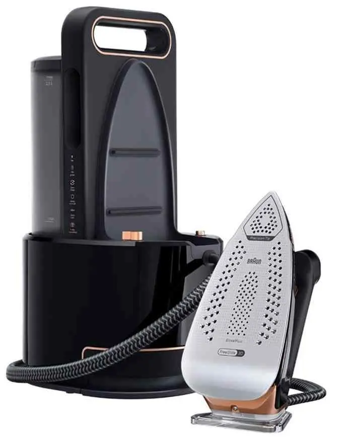 Fier de călcat cu aburi Braun IS9090BK, negru