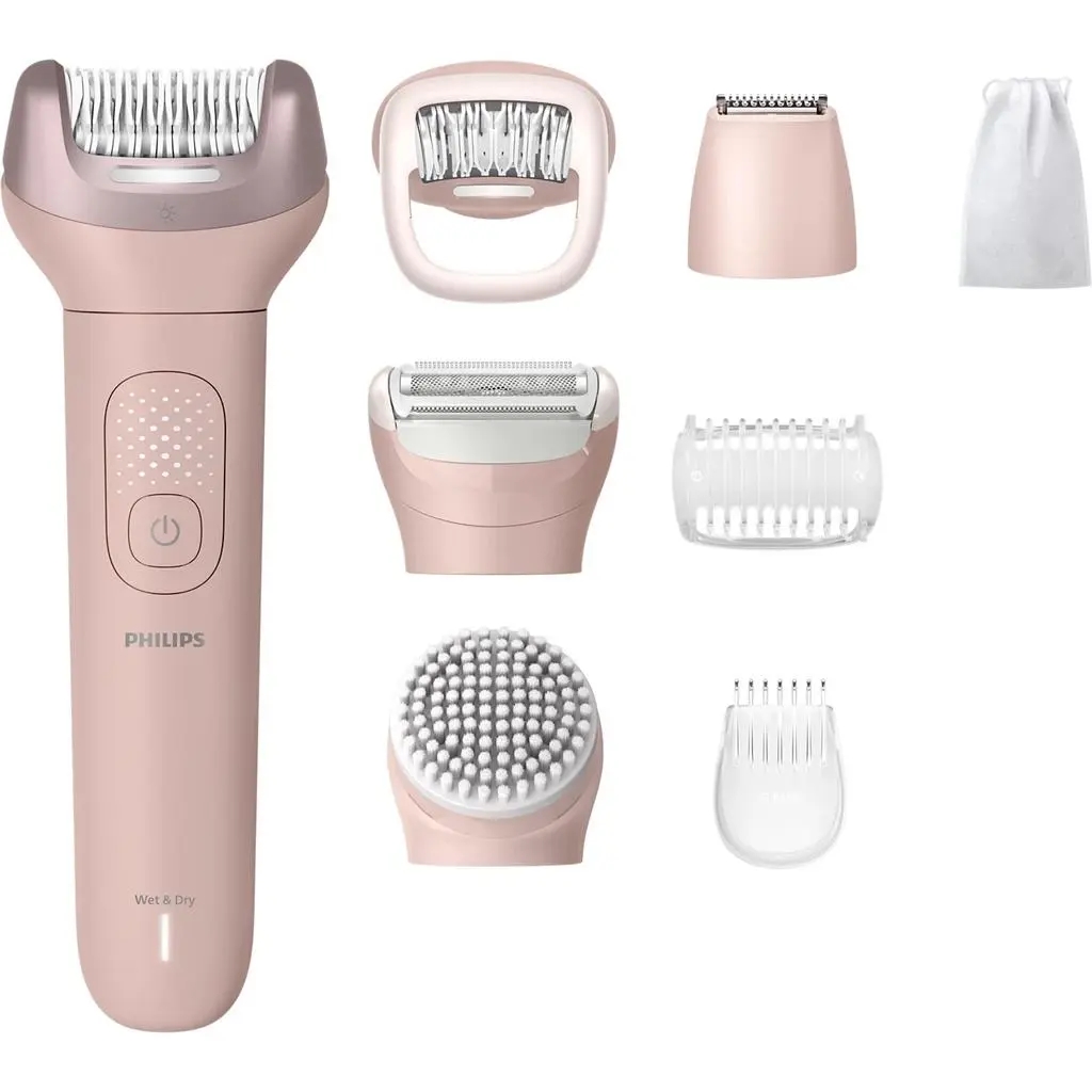 Эпилятор Philips BRE719/00, розовый