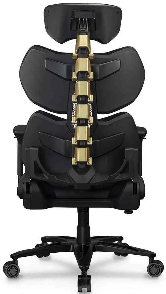 Геймерское кресло Cougar Terminator Elite Gold, черный/золотой на tehnoparc.md Геймерское кресло Cougar Terminator Elite Gold, черный/золотой