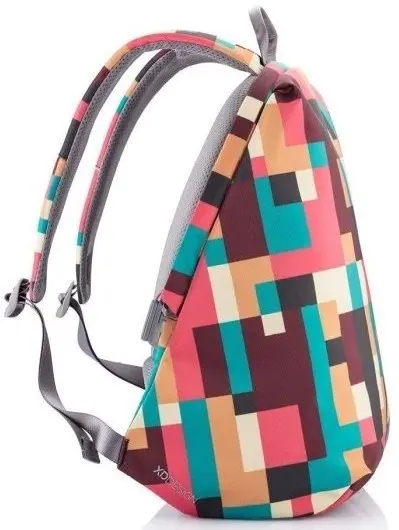 Rucsac XD Design Bobby Soft Art Geometric, verde