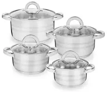 Set vase de gătit Konighoffer Zefir 8pcs, inox