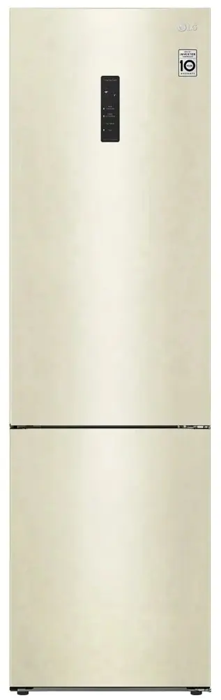 Холодильник LG GA-B509CETL, бежевый