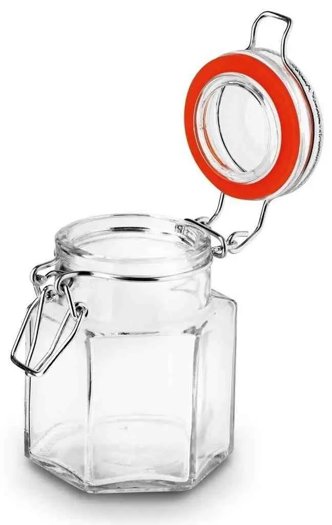 Набор банок для хранения Tadar Octagon 100ml 12pcs, прозрачный на tehnoparc.md Набор банок для хранения Tadar Octagon 100ml 12pcs, прозрачный