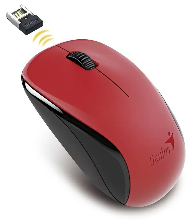 Mouse Genius NX-7000, roșu