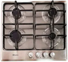 Газовая панель Eurolux HBKL64GIX, нержавеющая сталь