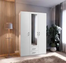 Шкаф Fortuna Econobox 2 133x210см, белый