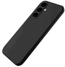 Чехол WOO Liquid Silicone Samsung A25 5G (WOOCLSSAMA25BK), черный