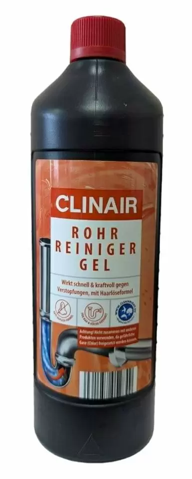 Гель для очистки для труб Clinair Rohrreiniger 1л