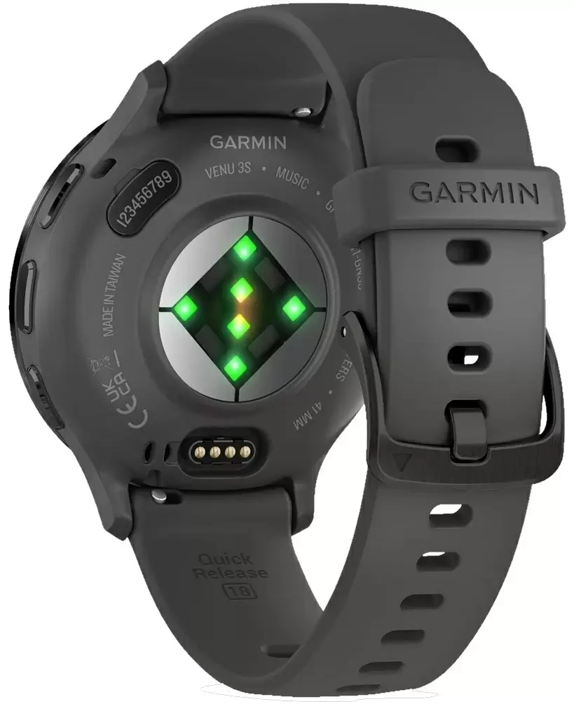 Умные часы Garmin Venu 3S, Pebble Gray/Slate