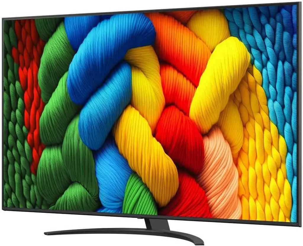 Televizor LG 65NANO81A6A, negru
