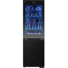 Холодильник LG GBG7190CEV, черный на tehnoparc.md Холодильник LG GBG7190CEV, черный