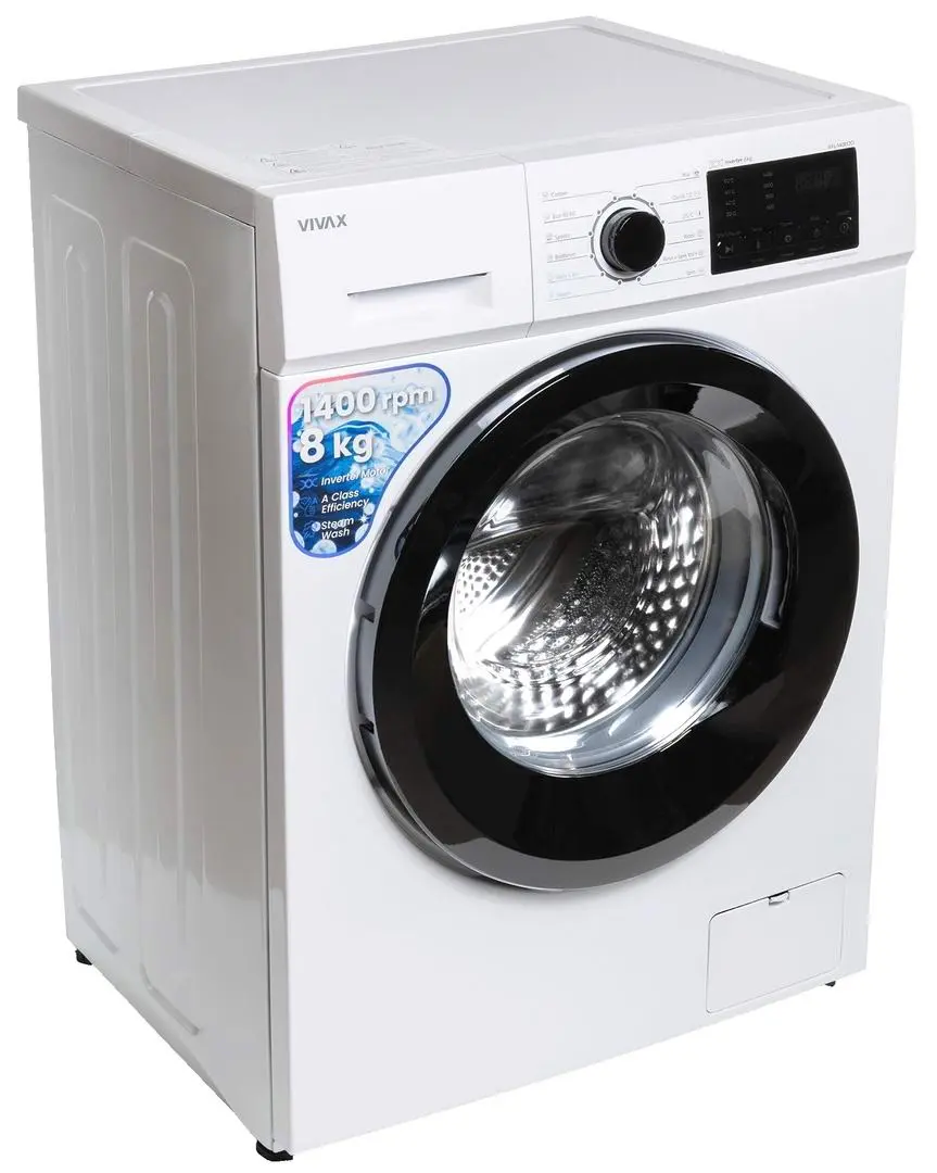 Maşină de spălat rufe Vivax WFL-140812CI, alb