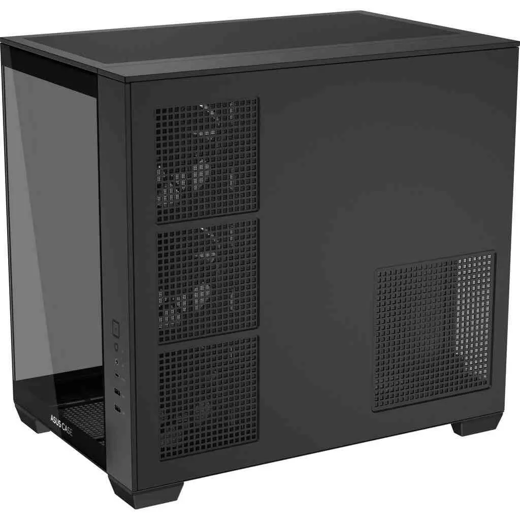 Корпус Asus A32 PLUS TG ARGB, черный