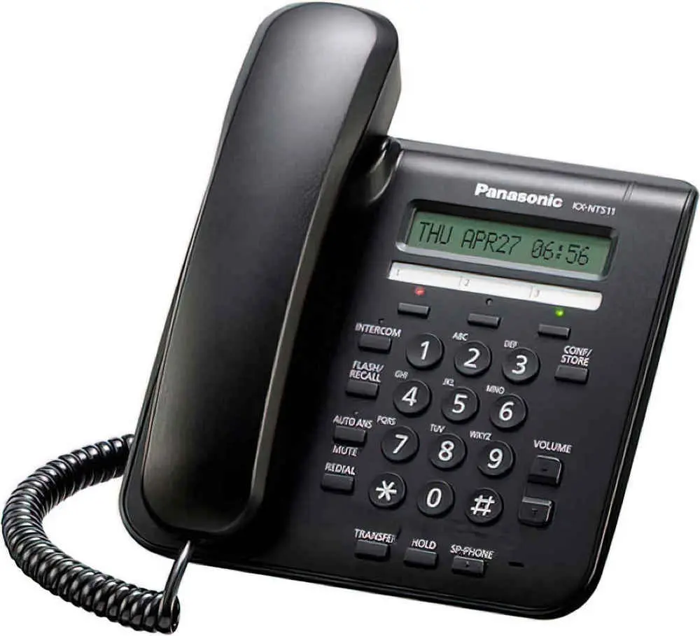 Telefon IP Panasonic KX-NT511ARUB pe tehnoparc.md Telefon IP Panasonic KX-NT511ARUB