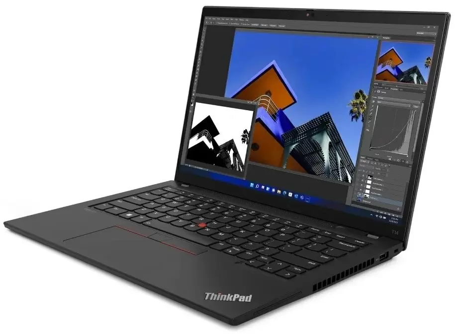 Laptop Lenovo ThinkPad T14 Gen3 (14"/WUXGA/Core i7-1255U/16GB/512GB/Intel Iris Xe/Win11Pro), negru