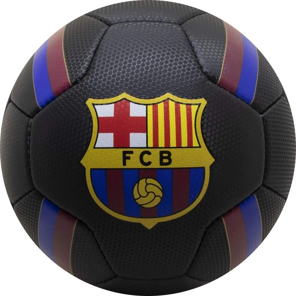 Minge de fotbal Barcelona FC Black 1899 R.5, negru