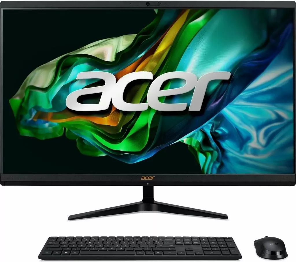 All-in-One Acer Aspire C24-1800 (23.8"/FHD/Core i5-12450H/16GB/1TB/Intel Iris Xe), negru