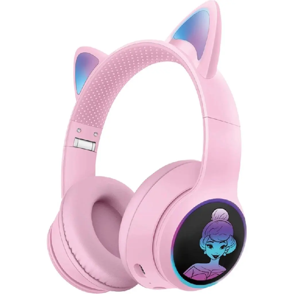 Căşti Musen LK-032 Princess Cat Ears, roz