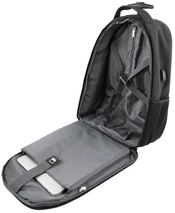 Rucsac Tellur Rolly Laptop Troller, negru