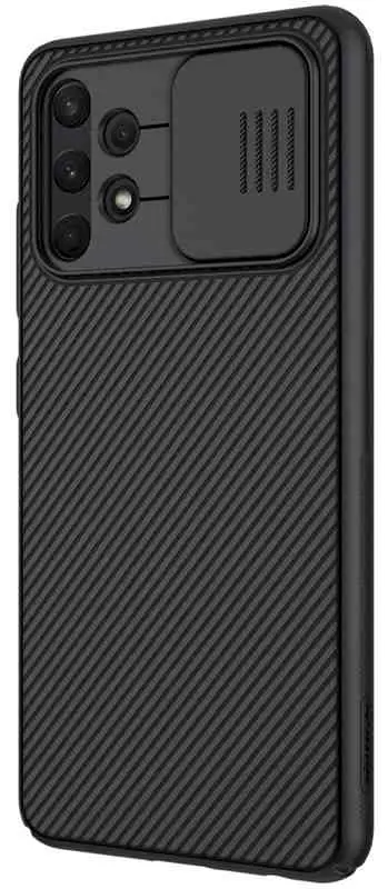 Чехол Nillkin Carbon Came Shield Samsung A32, черный