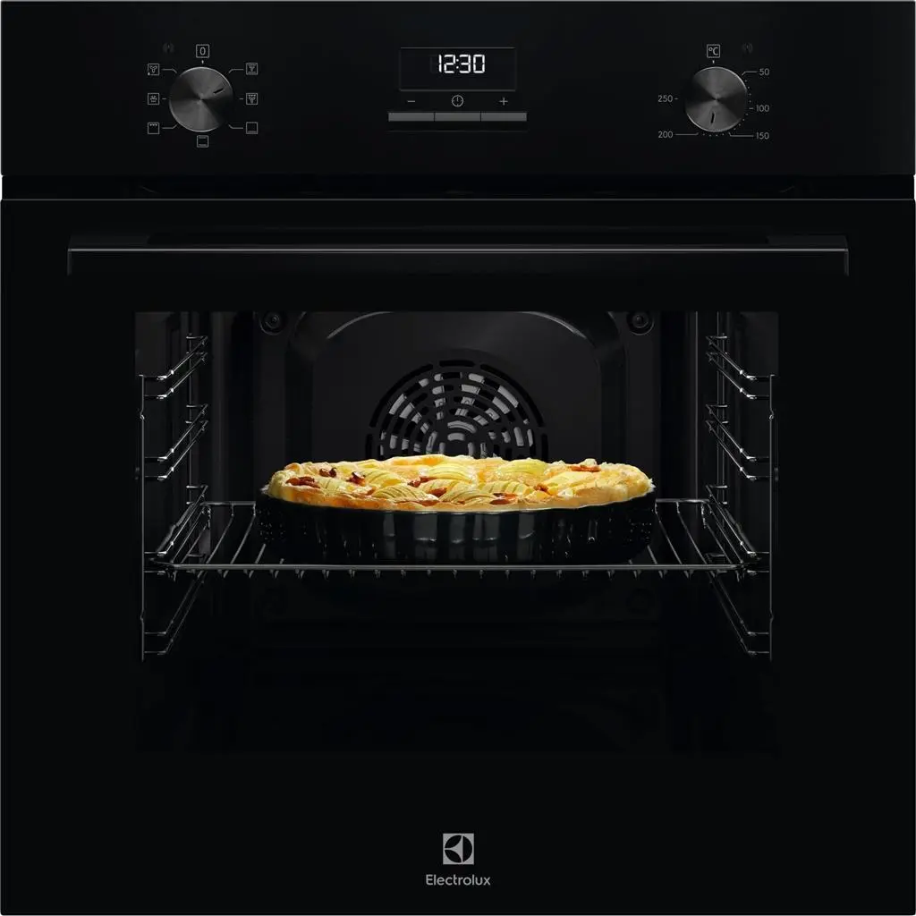 Plită incorporabilă electrică Electrolux LOH3H00BK, negru