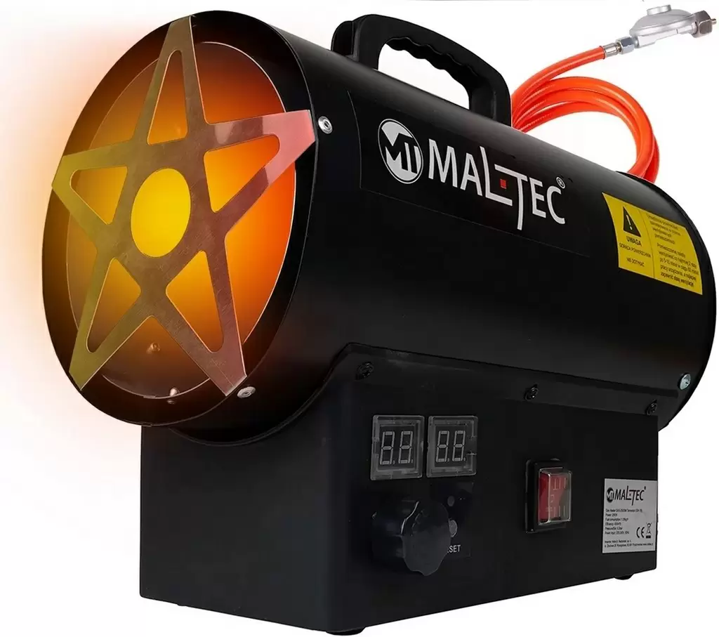 Generator de aer cald Maltec GAS-2500Mt, negru