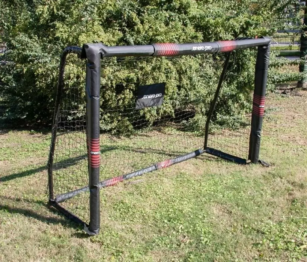 Poartă de fotbal Enero Football Goals 180x120x60cm, negru