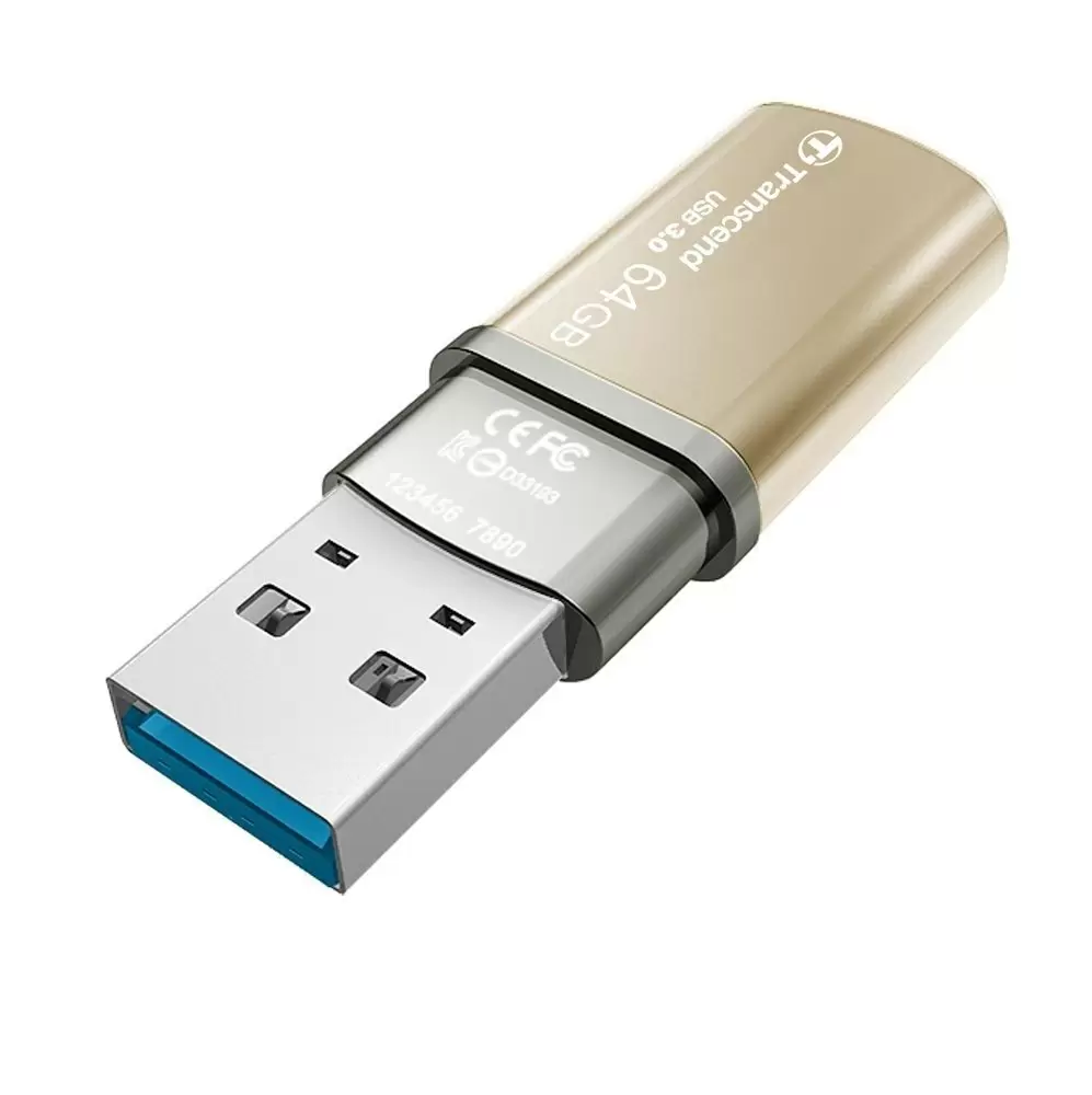 Flash USB Transcend JetFlash 820 64GB, auriu