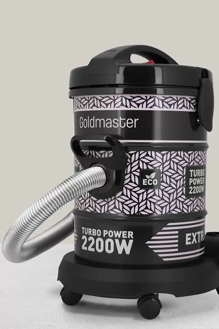 Промышленный пылесос Goldmaster Turbo Max GM-7591, черный