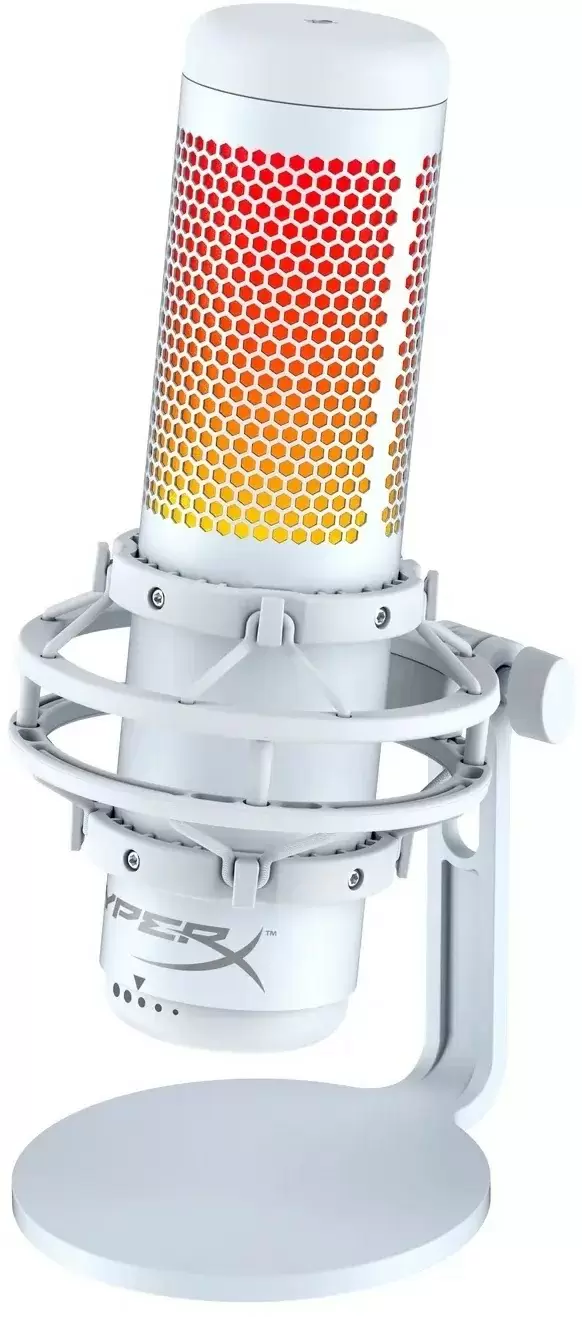 Microfon HyperX QuadCast S, alb