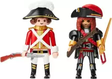 Set jucării Playmobil DuoPack Pirate and Redcoat