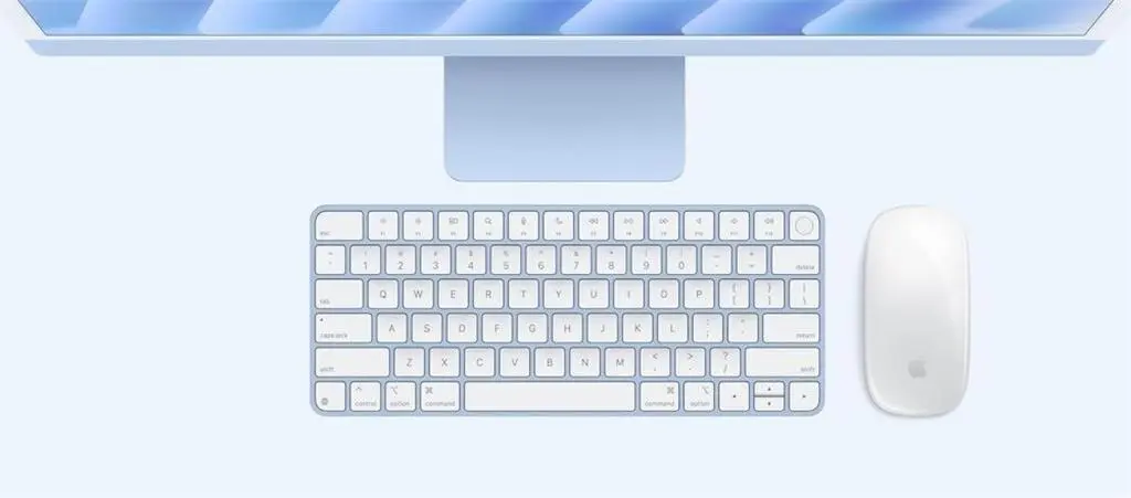 All-in-One Apple iMac 24 MWUF3RU/A Blue, albastru