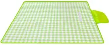 Pătură pentru camping 4Life Oxford Light Green Square 150x200cm