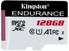 Карта памяти Kingston microSD Class10 A1 UHS-I FC + SD Adapter, 128GB